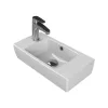 CeraStyle CITY MINI - porcelán mosdó - BAL csaplyukkal - 50 x 25 cm
