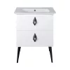 TMP KEOPS álló fürdőszobabútor - CeraStyle BLUE 70 - 42200 mosdóval - 70 x 47 cm