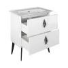 TMP KEOPS álló fürdőszobabútor - CeraStyle BLUE 70 - 42200 mosdóval - 70 x 47 cm