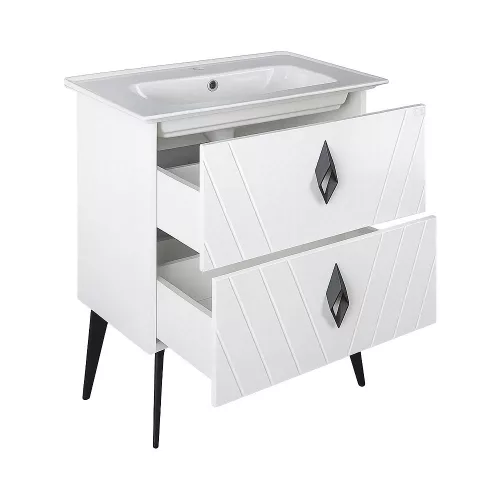 TMP KEOPS álló fürdőszobabútor - CeraStyle BLUE 70 - 42200 mosdóval - 70 x 47 cm