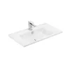 TMP IRON 75 álló fürdőszobabútor - Sanovit ATRIA 9075 porcelán mosdóval - 75 x 45,5 cm
