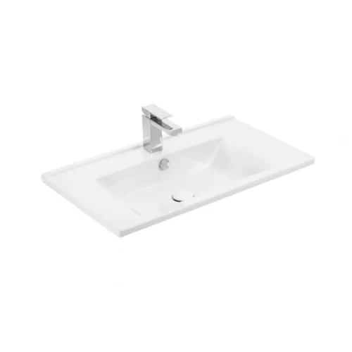 TMP IRON 75 álló fürdőszobabútor - Sanovit ATRIA 9075 porcelán mosdóval - 75 x 45,5 cm