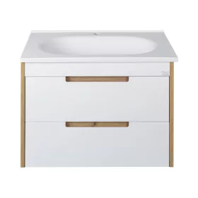   TMP GOLDY 75 fali fürdőszobabútor - öntött műmárvány mosdóval - 75 x 50 x 51 cm