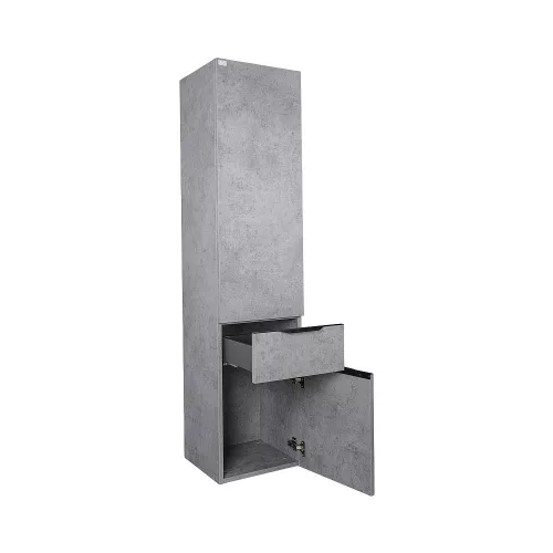 TMP VOX SZÜRKE fali fürdőszobai ÁLLÓSZEKRÉNY - 160 x 38 cm