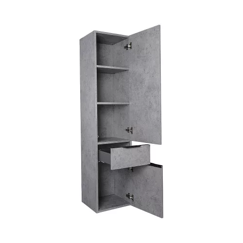 TMP VOX SZÜRKE fali fürdőszobai ÁLLÓSZEKRÉNY - 160 x 38 cm