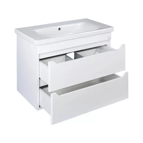 TMP SHARP 65 fali fürdőszobabútor - Sanovit SOFT - 13065 mosdóval - 65 x 45,5 cm