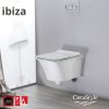 CeraStyle IBIZA fali WC - szögletes - rimless - perem nélküli - mély öblítés - 51 cm