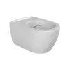 CeraStyle CITY fali WC - perem nélküli - rimless - rejtett szerelésű - 53 cm