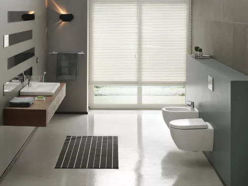 CeraStyle CITY fali WC - perem nélküli - rimless - rejtett szerelésű - 53 cm