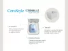 CeraStyle HERA fali WC - rimless - perem nélküli - rejtett szerelésű - 52 cm