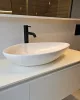 CeraStyle OLIVE - PULTRA ültethető - Top Counter - porcelán mosdó - 75 x 38 cm