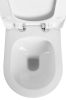 Sanovit AVVA fali WC - rimless - perem nélküli - rejtett szerelésű - mély öblítésű - 53 cm