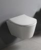 Sanovit AVVA fali WC - rimless - perem nélküli - rejtett szerelésű - mély öblítésű - 53 cm