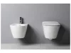 Sanovit AVVA fali WC - rimless - perem nélküli - rejtett szerelésű - 53 cm