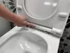 Sanovit AVVA fali WC - rimless - perem nélküli - rejtett szerelésű - 53 cm