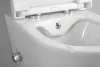 Sanovit AVVA fali WC - BEÉPÍTETT bidé funkcióval - rimless - perem nélküli - 53 cm
