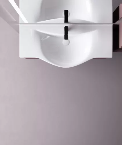 Sanovit ALBATROS - porcelán mosdókagyló - 75 x 46,7 cm