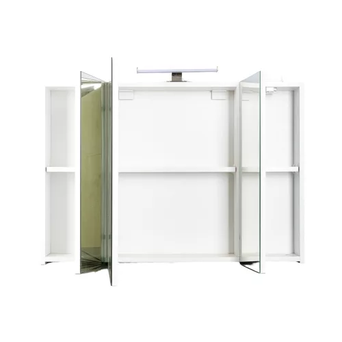 Piramida AKVA Tükrös fürdőszobai szekrény - LED világítással - 100 x 69 x15cm