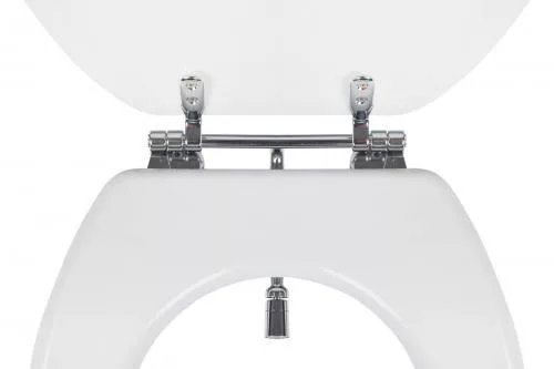 CR BIDÉS WC ülőke - hideg / melegvizes csapteleppel - Duroplast - 44 x 37 cm