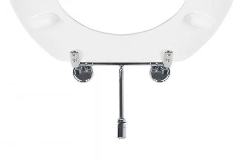 CR BIDÉS WC ülőke - hideg / melegvizes csapteleppel - Duroplast - 44 x 37 cm