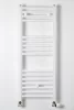 Törölközőszárító radiátor - Viva Platinum Therm - EGYENES - fehér - 400 x 1000 mm