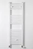 Törölközőszárító radiátor - Viva Platinum Therm - EGYENES - fehér - 400 x 1200 mm