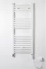 Törölközőszárító radiátor - Viva Platinum Therm - EGYENES - fehér - 500 x 1200 mm