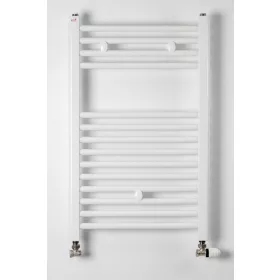   Törölközőszárító radiátor - Viva Platinum Therm - EGYENES - fehér - 500 x 800 mm