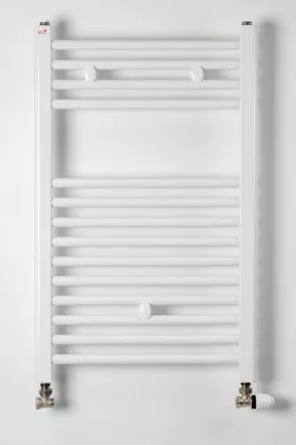 Törölközőszárító radiátor - Viva Platinum Therm - EGYENES - fehér - 500 x 800 mm