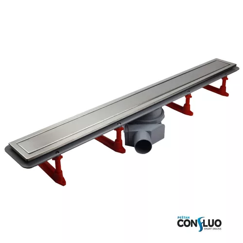 Pestan zuhanyfolyóka Confluo Premium Line fém 45 cm