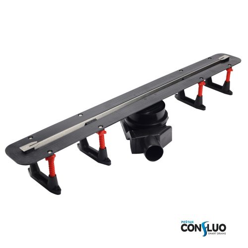 Pestan zuhanyfolyóka Confluo Slim Line 95 cm