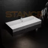 Sanovit STANCE - porcelán mosdókagyló - 98 x 45,5 cm