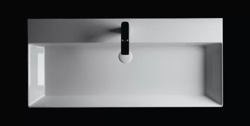 Sanovit STANCE - porcelán mosdókagyló - 98 x 45,5 cm
