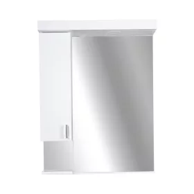   Viva STYLE Tükrös fürdőszobai szekrény LED világítással - BALOS szekrénnyel - 55 x 97 x 17 cm
