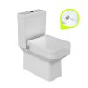 CeraStyle NOURA monoblokk WC - BEÉPÍTETT bidé funkcióval - mély öblítésű