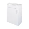VivaStyle NIKA - fali függesztett - fürdőszobabútor CeraStyle 71100 mosdóval - JOBBOS - 42 x 24 cm