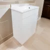 VivaStyle NIKA - fali függesztett - fürdőszobabútor CeraStyle 71100 mosdóval - JOBBOS - 42 x 24 cm