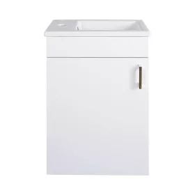   VivaStyle NIKA - fali függesztett - fürdőszobabútor CeraStyle 71100 mosdóval - BALOS - 42 x 24 cm