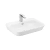 Sanovit - 3065 collections - PULTRA ültethető - Top Counter - porcelán mosdó -  - 65 x 45 cm