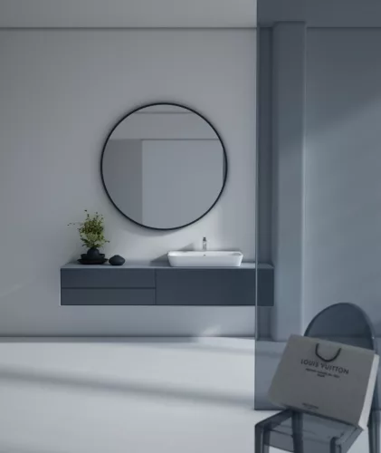 Sanovit - 3065 collections - PULTRA ültethető - Top Counter - porcelán mosdó -  - 65 x 45 cm
