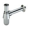VivaStyle mosdószifon - króm - fém - leeresztővel - Ø 5/4" - Ø 32 mm
