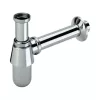 VivaStyle mosdószifon - króm - fém - leeresztővel - Ø 5/4" - Ø 32 mm