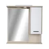 TMP ZX - SONOMA - Tükrös fürdőszobai szekrény LED világítással - 55 x 80 cm