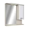 TMP ZX - SONOMA - Tükrös fürdőszobai szekrény LED világítással - 55 x 80 cm