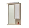 TMP ZX - SONOMA - Tükrös fürdőszobai szekrény LED világítással - 55 x 80 cm