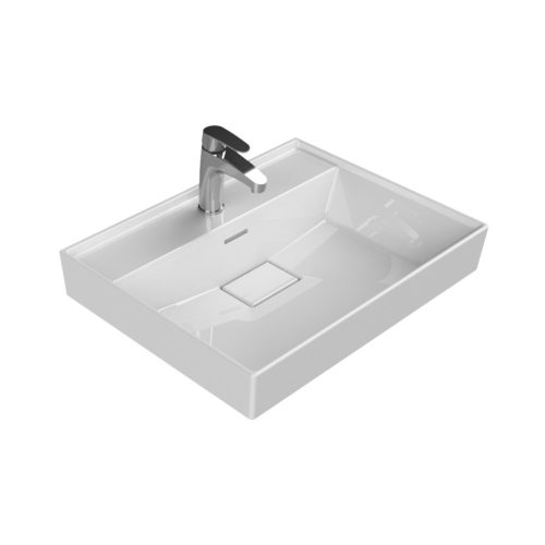 TMP SHARP 60 fali fürdőszobabútor - CeraStyle SHARP - 37100 mosdóval - 60 x 48 cm