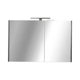   TMP SHARP - FEKETE - Tükrös fürdőszobai szekrény - 100 cm