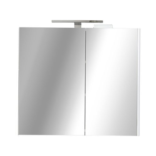 TMP SHARP Tükrös fürdőszobai szekrény LED világítással - 75 cm