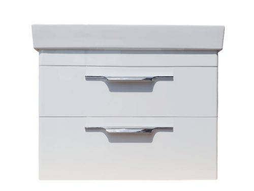 TMP LUX 80 fali fürdőszobabútor - CeraStyle SHARP - 37300 mosdóval - 80 x 48 cm