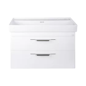   TMP LUX 100D fali fürdőszobabútor - CeraStyle SHARP 37600 DUPLA csaplyukas mosdóval - 100 x 48 cm